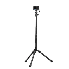   K&F Concept E224A3+BH-18 állvány, 170cm magasság, 4kg teherbírás, selfi bot, bluetooth kioldó (KF-09-120)