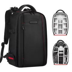 K&F Concept Beta hátizsák 18L V3, fekete piros (KF-13-151)