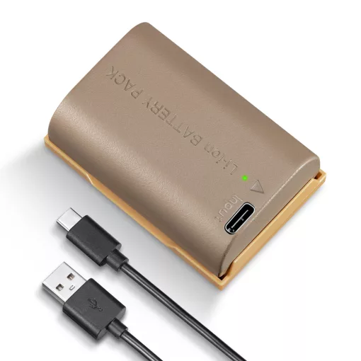 K&F Concept LP-E6NH akkumulátor 2250mAh, USB-C csatlakozóval (KF-28-0022)