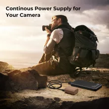 K&F Concept NP-FZ100 akkumulátor 2280mAh, USB-C csatlakozóval (KF-28-0023)