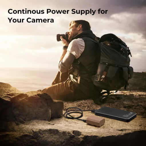 K&F Concept NP-FZ100 akkumulátor 2280mAh, USB-C csatlakozóval (KF-28-0023)