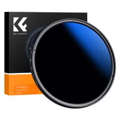   K&F Concept C Series Ultra-thin, VARIO ND 2-2000 változtatható szürkeszűrő, 82mm (KF-01-2447)
