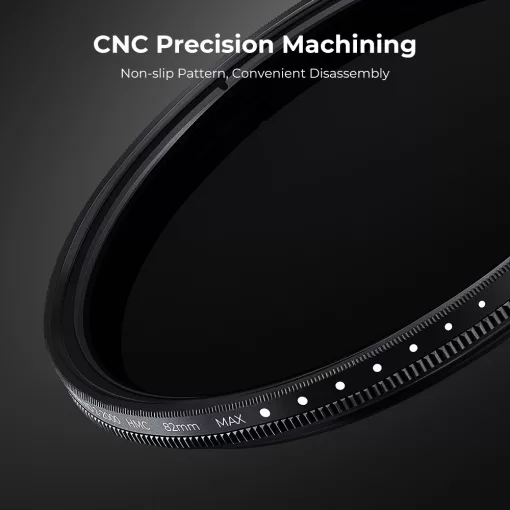 K&F Concept C Series Ultra-thin, VARIO ND 2-2000 változtatható szürkeszűrő, 55mm (KF-01-2441)