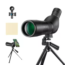 K&F Concept 20-60X60 BAK4 45 fokos spektív telefonadapterrel, állvánnyal és hordtáskával (KF-033-033V1)