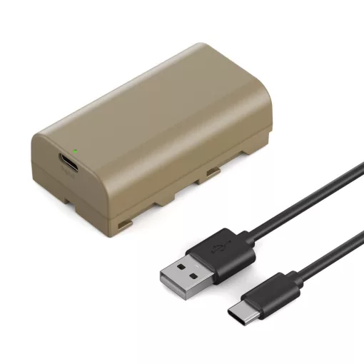 K&F Concept NP-F550 akkumulátor 3500mAh, USB-C csatlakozóval (KF-28-0035)
