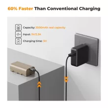 K&F Concept NP-F550 akkumulátor 3500mAh, USB-C csatlakozóval (KF-28-0035)