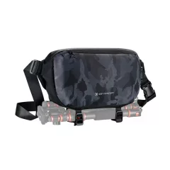   K&F Concept Alpha Sling 10L, fotós oldaltáska, fekete szürke, terepminta, camuflage (KF-13-157V4)