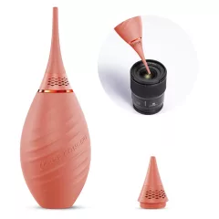   K&F Concept porfújó pumpa, rövid és hosszú fúvókával, rózsaszín (KF-08-047)