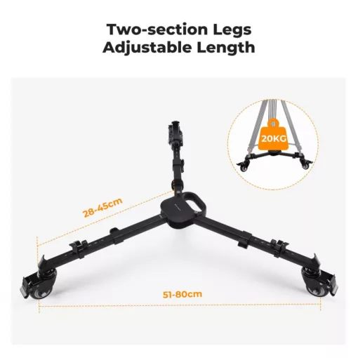 K&F Concept univerzális állvány dolly (KF-31-118)