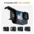   K&F Concept hordozható tripla USB-C akkumulátor töltő +3db GoPro Hero 12/11/10/9 akkumulátor 1730mAh (KF-28-0032V1)