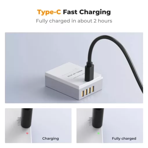 K&F Concept NP-W126 akkumulátor 1050mAh, USB-C csatlakozóval, 2db (KF-28-0048S1)
