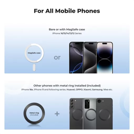 K&F Concept hajlítható selfie bot, Magsafe, Gopro adapter, bluetooth kioldó (KF-31-134)