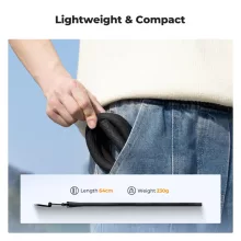 K&F Concept hajlítható selfie bot, Magsafe, Gopro adapter, bluetooth kioldó (KF-31-134)