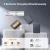   K&F Concept hordozható tripla USB-C akkumulátor LC-E10 töltő, LCD + 3db LP-E10 akkumulátor 1200mAh (KF-28-0090)