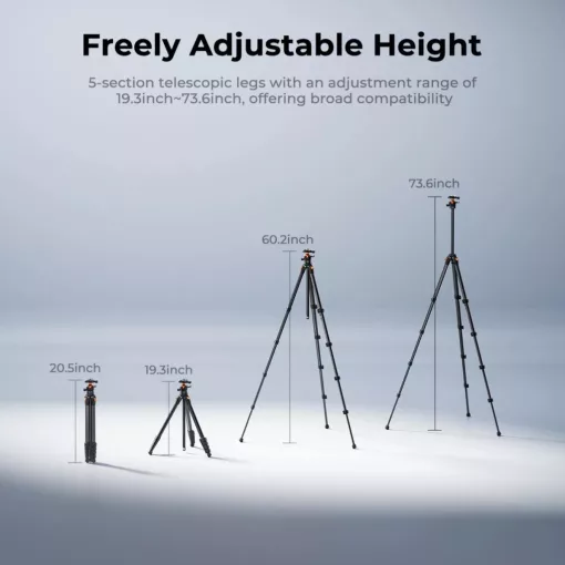 K&F Concept A305A3 + BH-40 állvány, telefon adapter (KF-09-171)