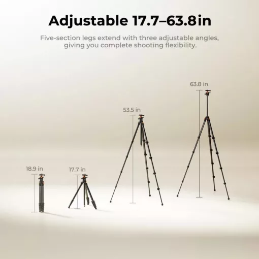 K&F Concept A305A1 + BH-40 állvány, telefon adapter (KF-09-170)