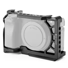   K&F Concept kamera keret, cage, Sony A6000/A6300/A6400 kompatibilis, NATO, ARRI, vakupapucs (KF-31-245)