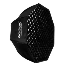 Godox Ernyőként Nyitható Softbox Méhsejtráccsal 120cm - Bowens (SB-GUE120)