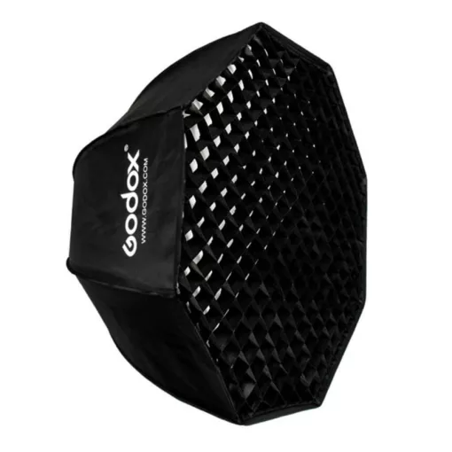 Godox Ernyőként Nyitható Softbox Méhsejtráccsal 120cm - Bowens (SB-GUE120)