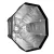   Godox Quick Open Softbox mit Gitter 120cm - Bowens (SB-GUE120)