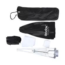 Godox Ernyőként Nyitható Softbox Méhsejtráccsal 120cm - Bowens (SB-GUE120)
