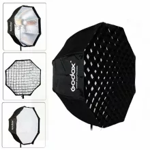 Godox SB-GUBW95 Ernyő Octobox Méhsejtráccsal 95cm - Rendszervakuhoz