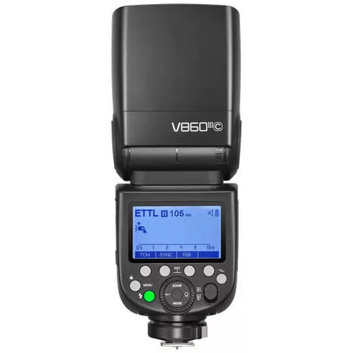 Godox V860III-C Systemblitz mit Li-Ion batterie TTL HSS (Canon)