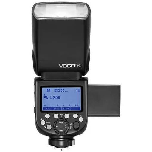 Godox V860III-C Systemblitz mit Li-Ion batterie TTL HSS (Canon)