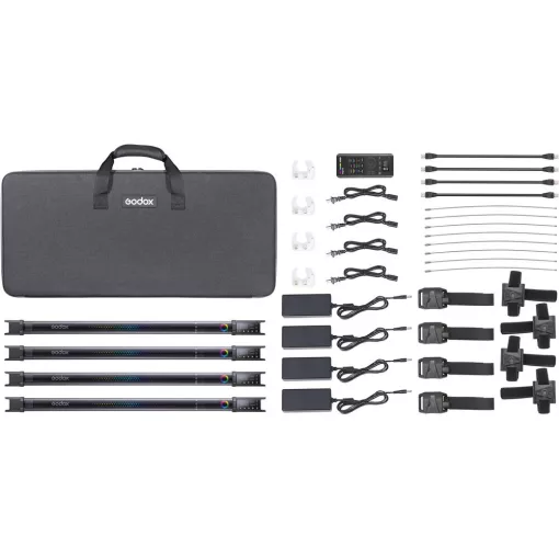 Godox TL60 RGB 4 Light Kit (RGB - 2700K-6500K, 18W)