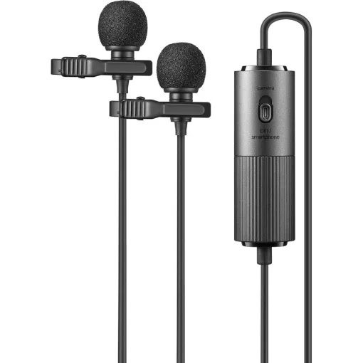 Godox LMD-40C Omnidirectional Dual Lavalier Mikrofon