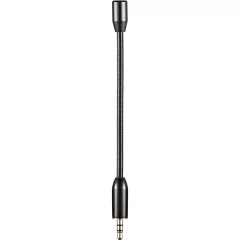   Godox LMS-1N Schwanenhalsmikrofon mit Kugelcharakteristik und 3,5-mm-Klinkenstecker - 3,5 jack TRS (nicht kompatibel mit Telefonen)