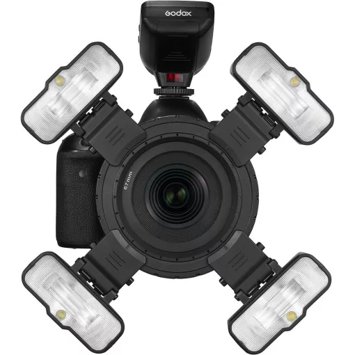 Godox Macro Ring Flash Two Light Kit MF-12
