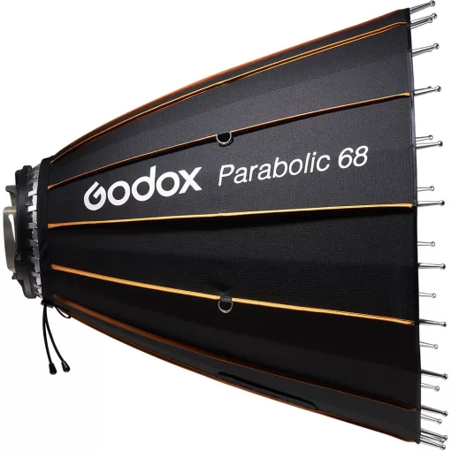 Godox Zoom Box P68 Kit - Fókuszálható Parabola Softbox Szett - 70cm