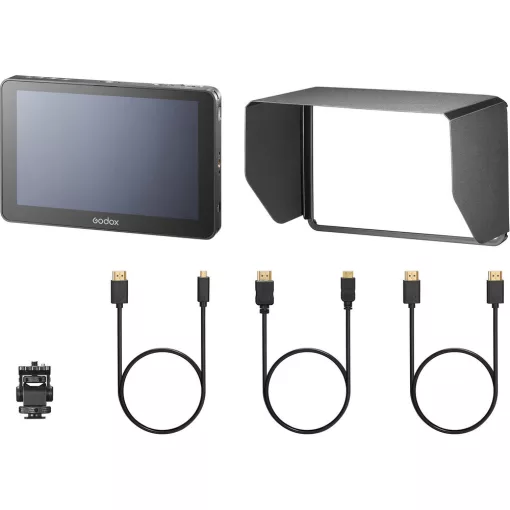 Godox GM7S Érintőképernyős Monitor - Ultra fényerővel - 7" 4K HDMI (GM7S)