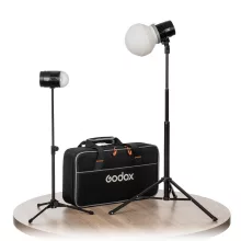 Godox LC30D-K2 Litemons Tabletop Video double Licht kit (5600K-30W) 