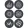 Godox GP GS1 GOBO Set (MG1200Bi)
