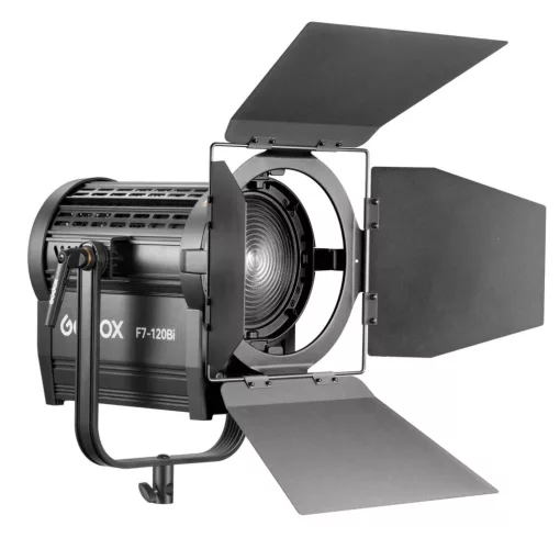 Godox F7-120Bi K2 Daylight LED Fresnel Lámpa (3200-5600K) - állványra