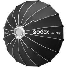 Godox QR-P90T Nyitható Parabolic Softbox - 90cm (livestreaming)