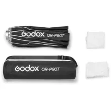 Godox QR-P90T Nyitható Parabolic Softbox - 90cm (livestreaming)