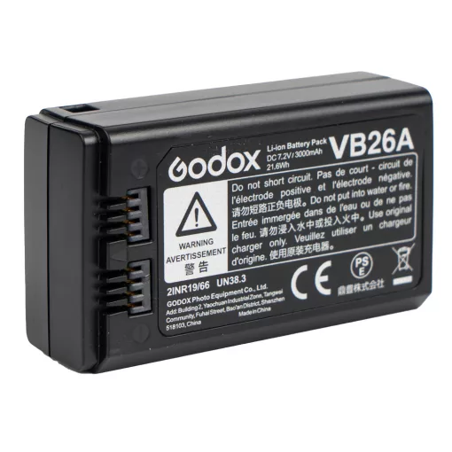 Godox VB26 A/B Akkumulátor - V1 - V850III - V860III AD100PRO vakuhoz