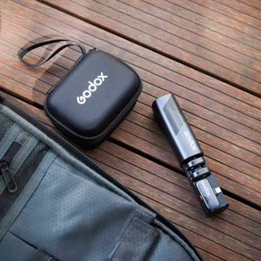 Godox Cube-SC Kit 2 - 2 csatornás Wireless - Vezeték nélküli Mikrofon USB-C csatlakozás, mobilokhoz (2.4 GHz)