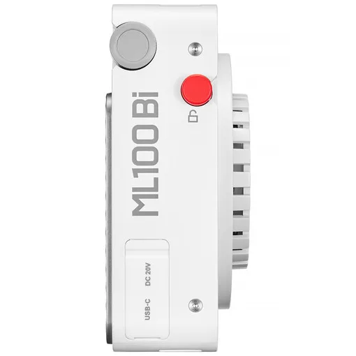 Godox ML100 BI KIT 1 LED Lámpa (Bi-Color) - 36° Lens & Power Bank tartó Szett