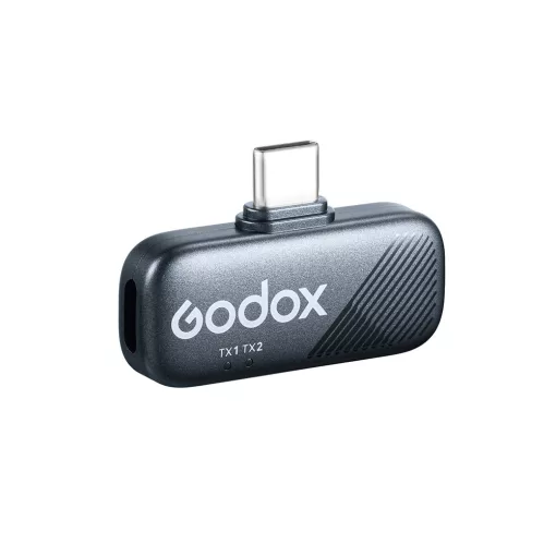 Godox Cube-C Combo Kit2 - Vezeték nélküli Mikrofon USB-C csatlakozás, mobilokhoz (2.4 GHz)