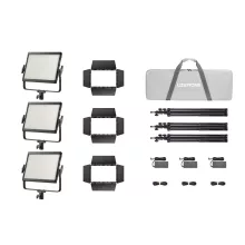 Godox Litemons LP1200R Fekete KIT 3 - RGB  LED Tabló (120W)