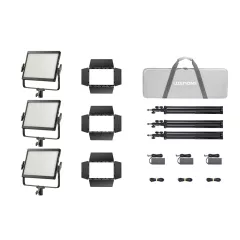 Godox Litemons LP1200R Fekete KIT 3 - RGB  LED Tabló (120W)