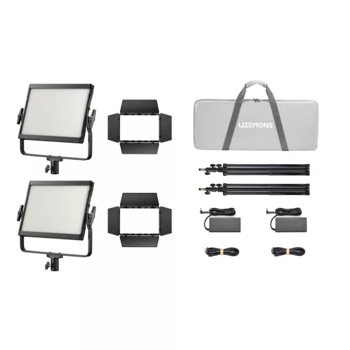 Godox Litemons LP400R Fekete KIT 3 - RGB LED Tabló (36W)