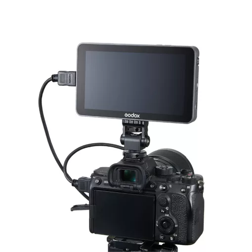 Godox GM6S PRO Érintőképernyős Monitor - Ultra fényerővel - 5,5" 4K HDMI (GM6SPro)