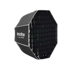   Godox - UL BOX Octa 60 - Nyitható Softbox méhsejtráccsal - Oktobox - 60cm Bowens