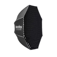   Godox - UL BOX Octa 120 - Nyitható Softbox méhsejtráccsal - Oktobox - 120cm Bowens