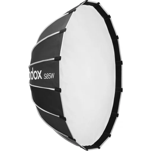 Godox - S85W Nyitható Softbox - BOWENS - 85cm - Fehér
